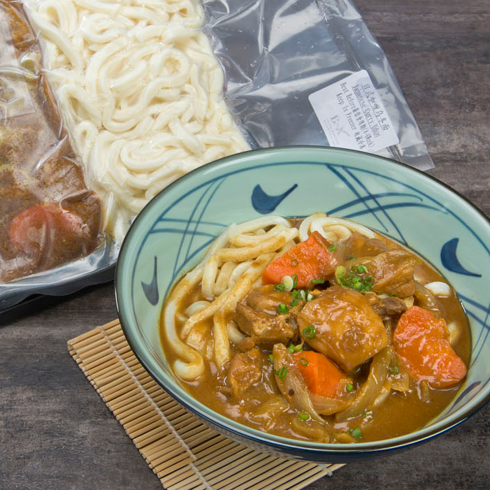 日式鸡肉咖哩乌冬面
